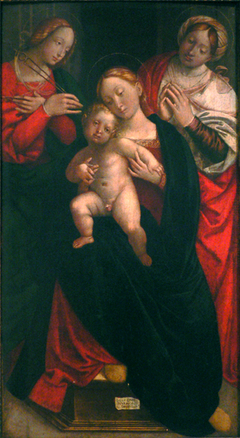 Madonna and Child with Apollonia and Another Female Saint