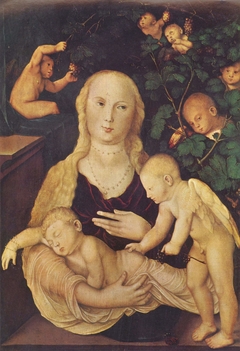 Madonna with child by Hans Baldung
