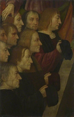 Male Members of a Confraternity by Milanese Italian