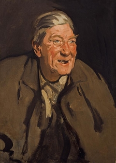Man Laughing (Portrait of Tom Morris) by Samuel Peploe
