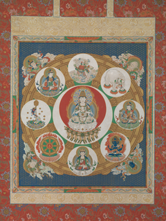 Mandala of the One-Syllable Golden Wheel by Anonymous