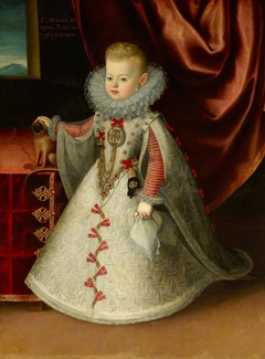 Maria Anna of Hapsburg, Infanta of Spain, later Archduchess of Austria and Holy Roman Empress and Queen of Hungary (1606-1646) by Juan Pantoja de la Cruz