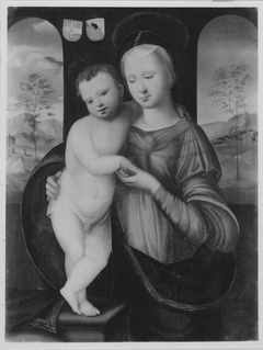 Maria mit Kind by Oberitalienisch