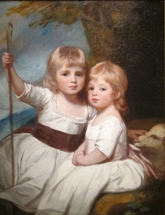 Mary and Louise Kent by George Romney