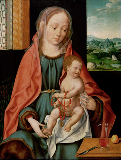 Mary with Child by Joos van Cleve