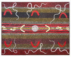 Men’s Maliyarre (Initiation) Ceremony by Clifford Possum Tjapaltjarri