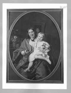 Mutter und Kind by Ferdinand Georg Waldmüller