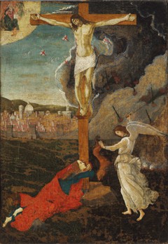 Mystic Crucifixion by Sandro Botticelli