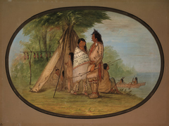Nayas Indians by George Catlin