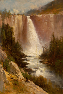 Nevada Falls, Yosemite by Thomas Hill