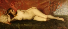 nude (oriental woman) by Severo Rodríguez Etchart