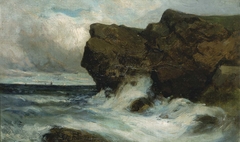 Ocean Cliffs by Edward Mitchell Bannister