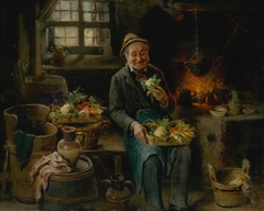 Old Man in the Kitchen by Hermann Kern
