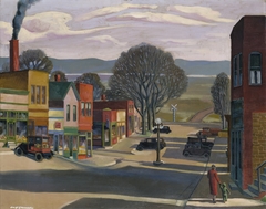 Parkville, Main Street by Gale Stockwell