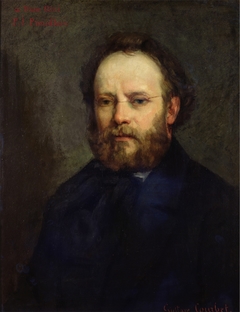 Pierre-Joseph Proudhon by Gustave Courbet