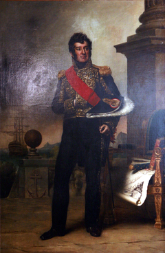 Portrait de l'amiral comte Truguet by Jean-Baptiste Paulin Guérin