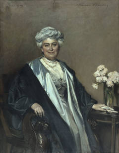 Portrait de Madame Soyer by François Flameng
