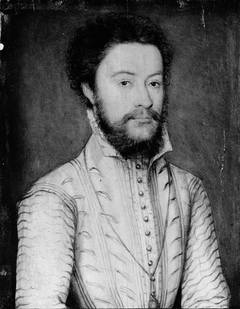 Portrait of a Bearded Man in White