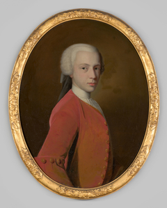 Portrait of a man, probably Hans Willem van Aylva (1722-1751) by Bernard Accama