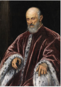 Portrait of a Venetian Senator by Jacopo Tintoretto