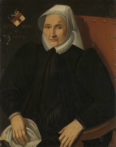 Portrait of a Woman, possibly an Aunt or older Sister of Isabeau de Halinck (Haling), Grandmother of Louys de Geer by Unknown Artist