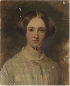 Portrait of a Young Lady by Stephen Catterson Smith the younger