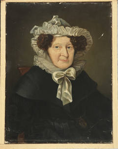 Portrait of Anna Barbara Schilperoort (1778-1853) by Johannes Jacobus Bertelman