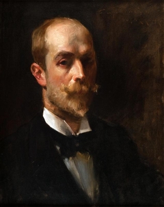 Portrait of Artist Beck Wenzell by William Merritt Chase