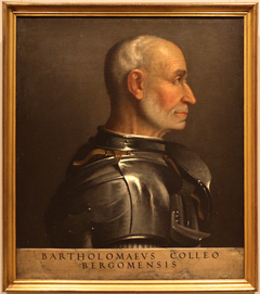 portrait of Bartolomeo Colleoni