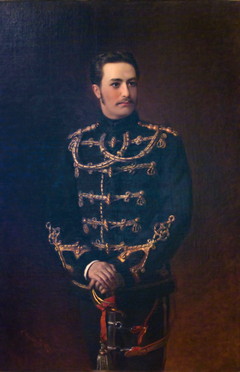 "Portrait of Count Vladimir Bobrinsky, Lieutenant of the Life-Guards Hussar Regiment"