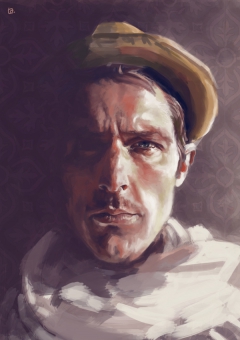 Portrait of Dave by Terrance Albrecht