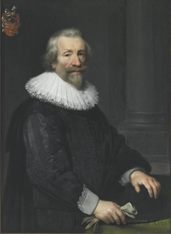 Portrait of David de Ruyter by Jan van Ravesteyn