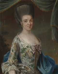 Portrait of Elisabeth Geelmuyden Gyldenkrantz by Mathias Blumenthal
