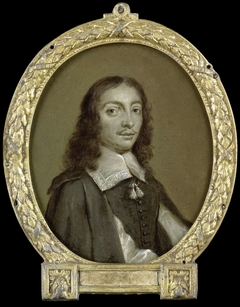 Portrait of Frans Godin, Poet in Brussels by Jan Maurits Quinkhard