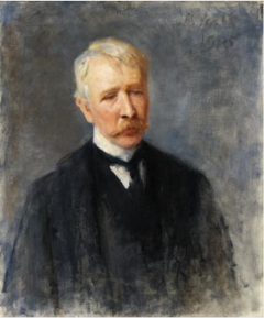 Portrait of George Moore (1852-1933), Novelist by John Butler Yeats