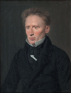 Portrait of Johannes Dam Hage (1800-1837), editor of “Fædrelandet” (The Fatherland)
