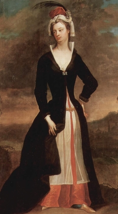 Portrait of Lady Mary Wortley Montagu (1689-1762) by Charles Jervas