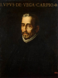 Portrait of Lope de Vega (1562-1635) by Luis Tristan
