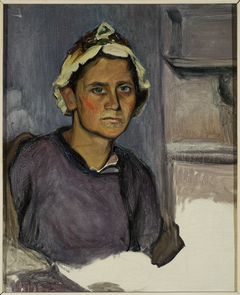 Portrait of Magdalena by Władysław Ślewiński