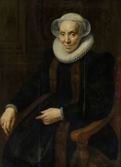 Portrait of Maria van Utrecht (c. 1552/53-1629)
