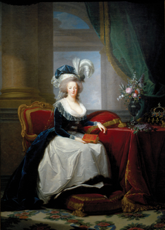 Portrait of Marie Antoinette, Queen of France by Elisabeth Louise Vigée Le Brun