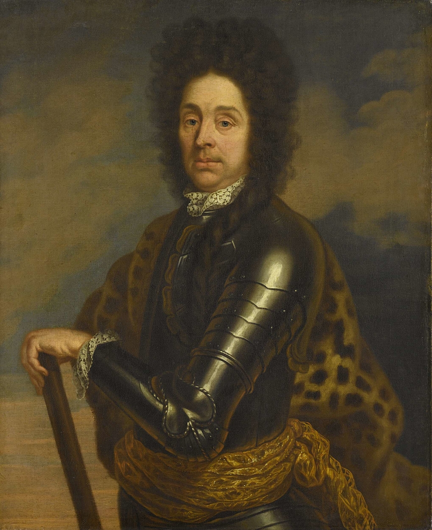 Portrait of Menno Baron van Coehoorn (1641-1704). General in the Artillery and Fortifications Engineer
