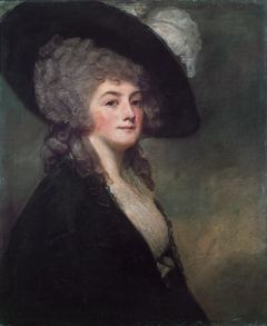 Portrait of Mrs Harrit Greer by George Romney