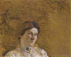Portrait of Suzanne Desprès by Édouard Vuillard