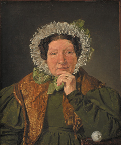 Portrait of the Artist´s Mother, Cecilia Margrethe Købke, née Petersen by Christen Købke