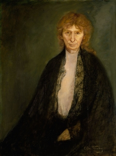 Portrait of the Author Rota Margrethe Vullum by Oda Krohg