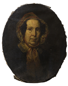 Portrait of the mother of J.H. Egenberger by Johannes Hinderikus Egenberger