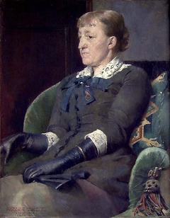 Portrait of the Painter Kitty L. Kielland by Harriet Backer