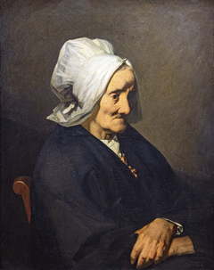 Portrait of the widow Roumy by Jean-François Millet