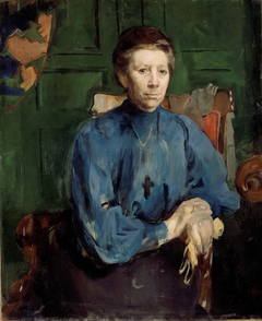 Portrait of Vedastine Aubert by Harriet Backer